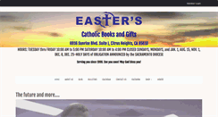 Desktop Screenshot of eastersbooks.com