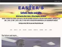 Tablet Screenshot of eastersbooks.com